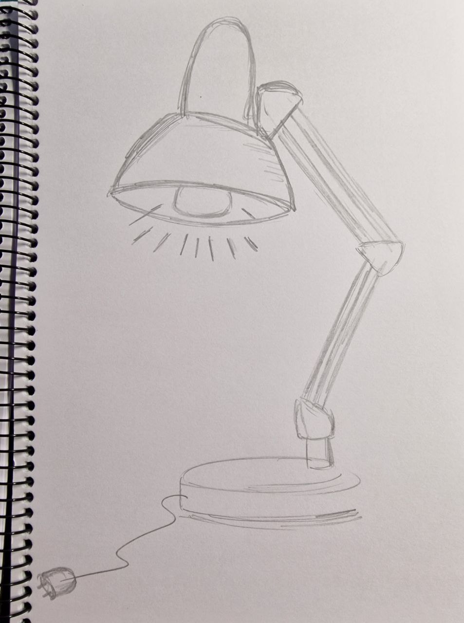 Lampara boceto Lampara